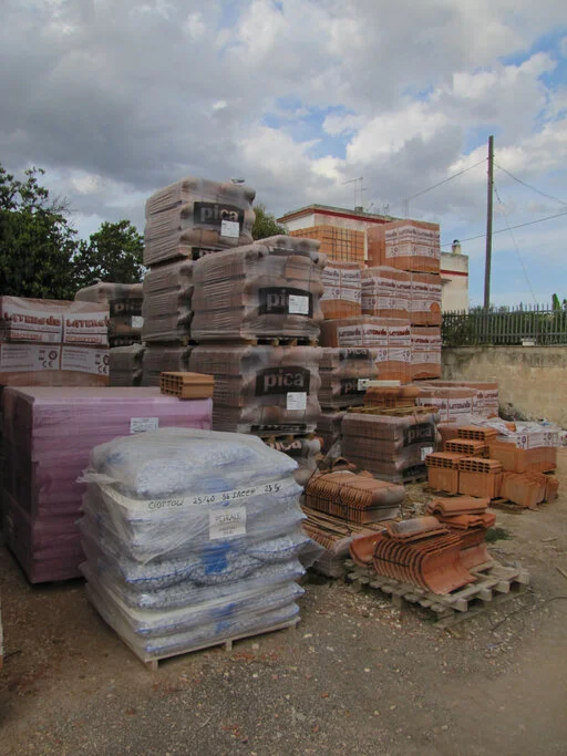 elenco di immagini di materiali edili