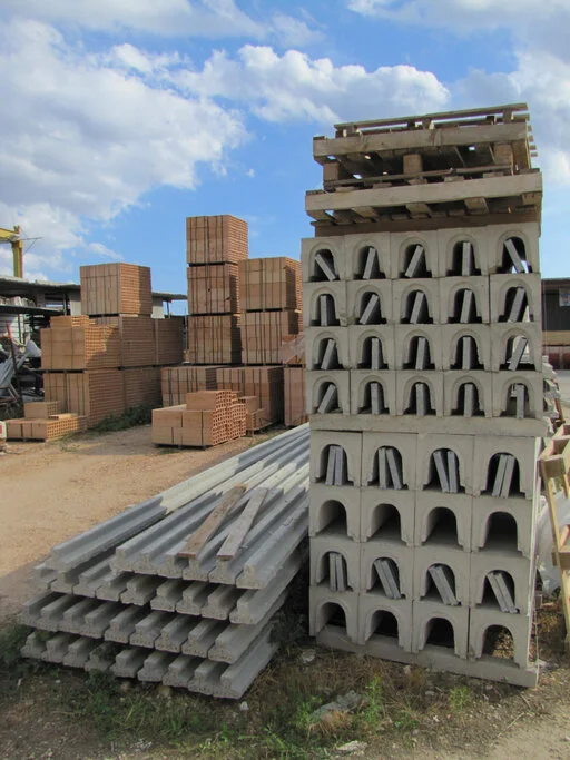 elenco di immagini di materiali edili